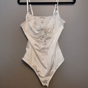 White Lace Body Suit
